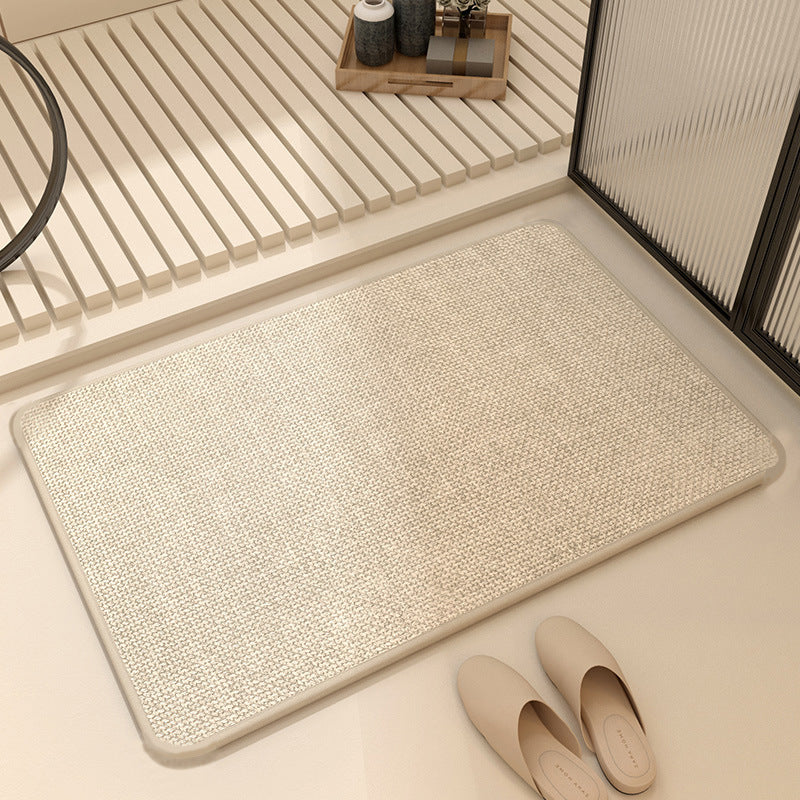 Bathroom Floor Mat – Quick-Drying Water Absorbent Toilet Door
