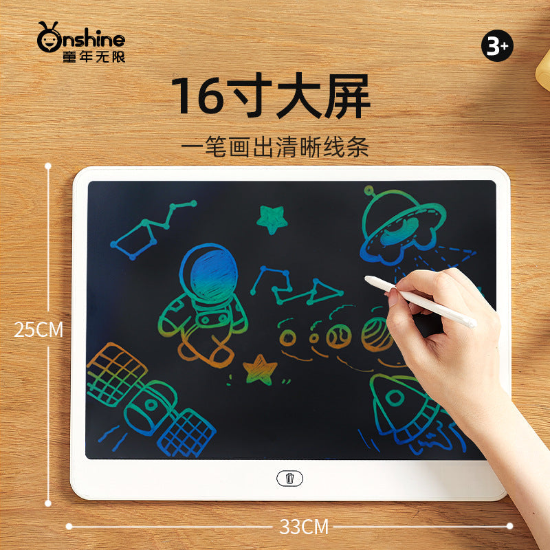 ONSHINE 16 Inch LCD Drawing Board for Kids Learning Fun