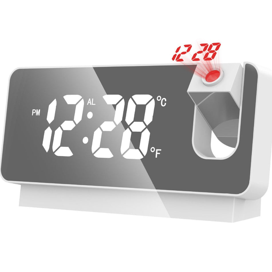 LED Alarm Clock 2025 | Projection & Thermometer