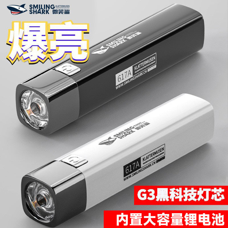 STOCK-Mini USB Rechargeable LED Flashlight