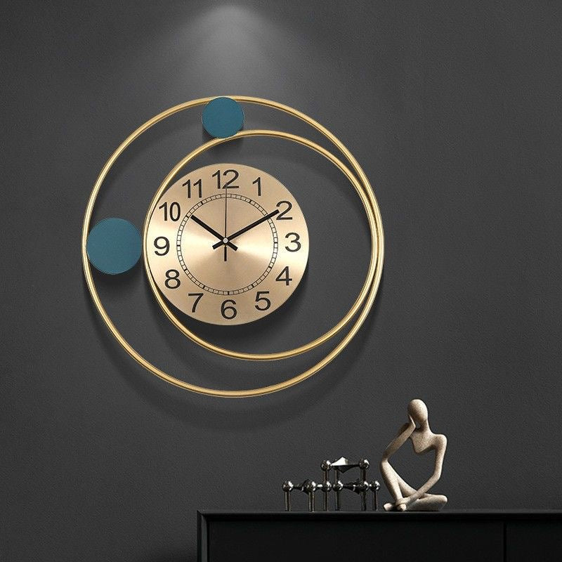 Nordic Silent Wall Clock – Modern Home Decor