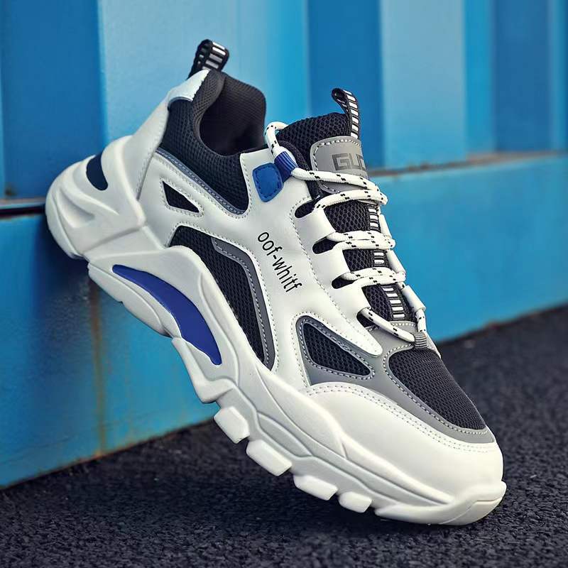 STOCK-Low-Top Men’s Sneakers – Spring Lightweight Fly Woven Shoes