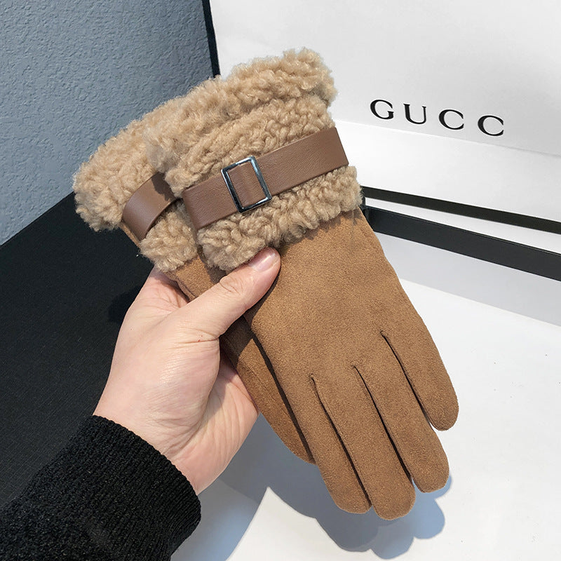 Velvet Winter Gloves