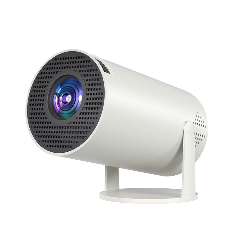 HY300 Portable Mini Projector | PTZ Barrel Design Mobile