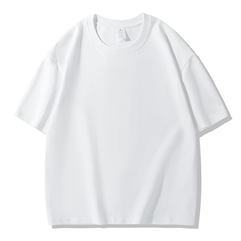 White Waterproof T-Shirt – Anti-Stain Cotton Shield