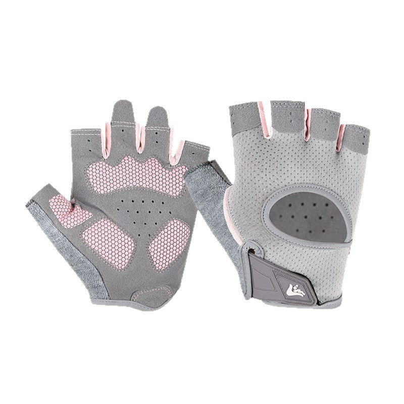Unisex Non-Slip Half-Finger Fitness Gloves