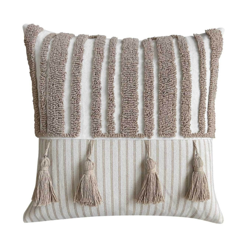 Tufted Tassel Waist Pillow – Home & Office Cushion