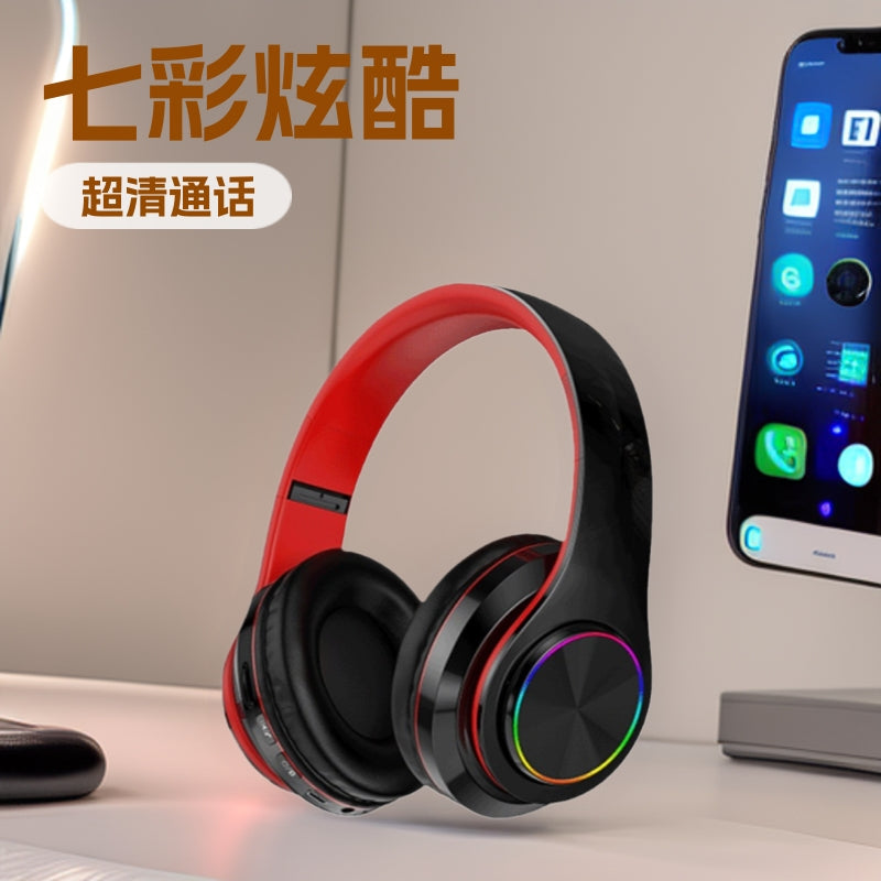 B39 Luminous Bluetooth Headset 🎧 Heavy Bass Wireless Gaming