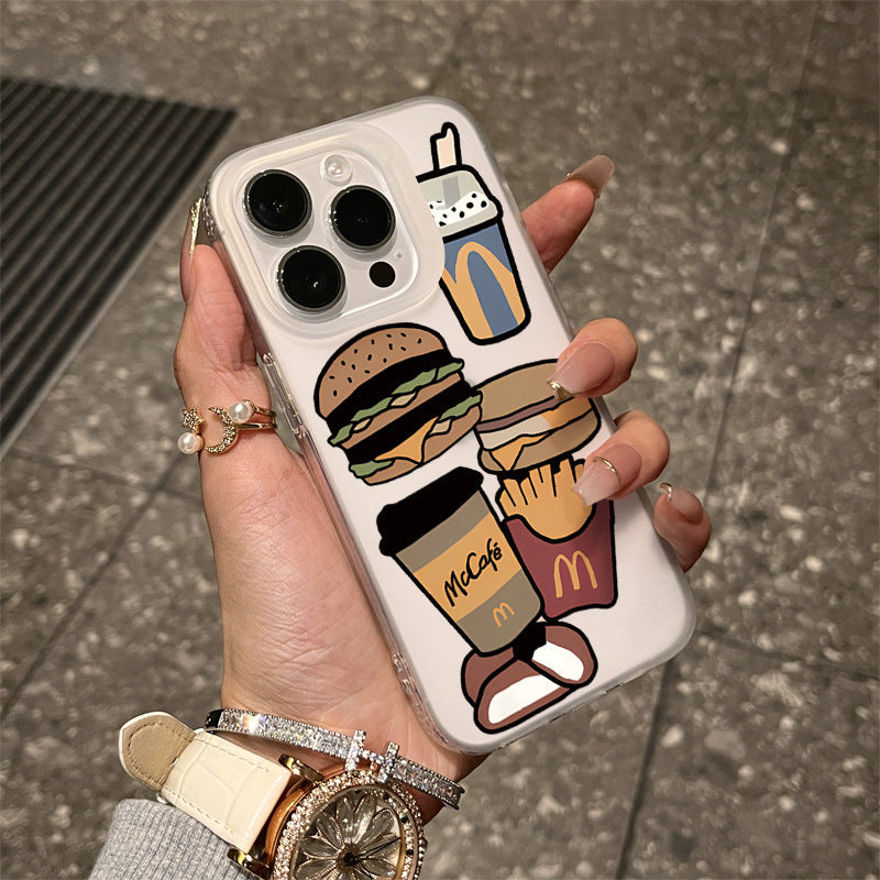 Cartoon Big Hole iPhone Case (11–16 Pro)