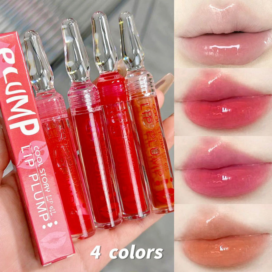 Colored Lip Oil for Plump Glossy Lips