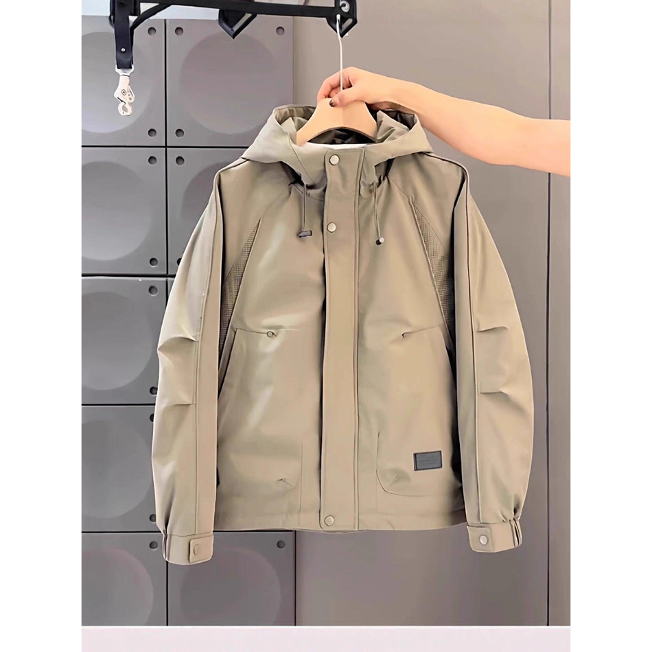 Men’s Winter Hooded Cotton-Padded Casual Jacket