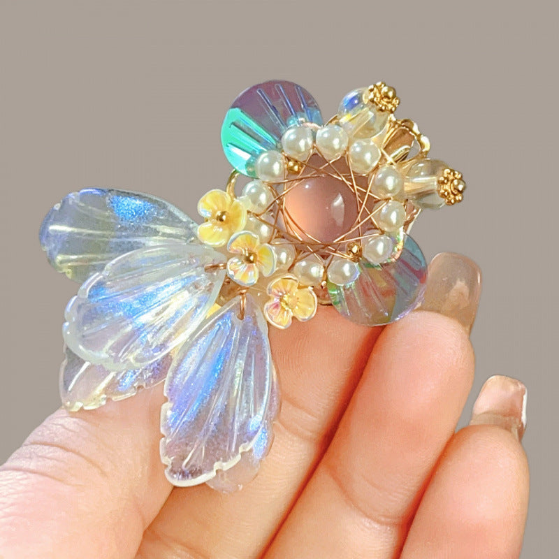 Fantasy Goldfish Antique Hairpin for Women