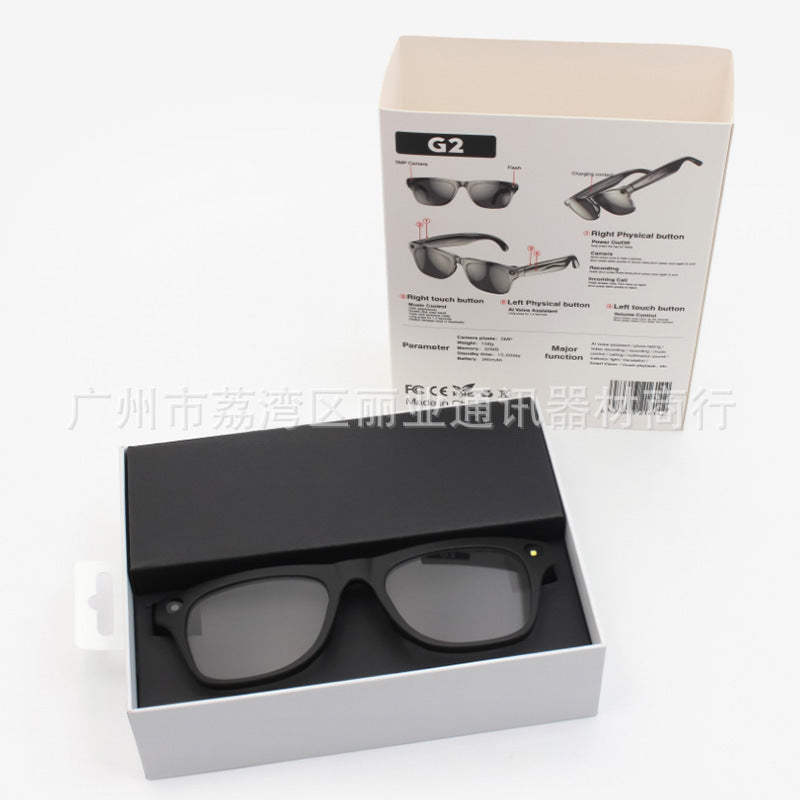 G2 AI Smart Glasses with Real-Time Translation & Camera