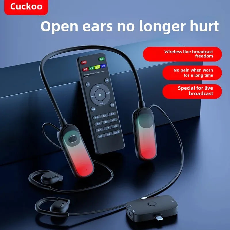 Cuckoo G10 Sound Card Wireless Headset – Outdoor Mic