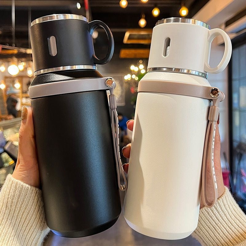 2024 Thermos Cup – Stylish Large-Capacity Travel Mug