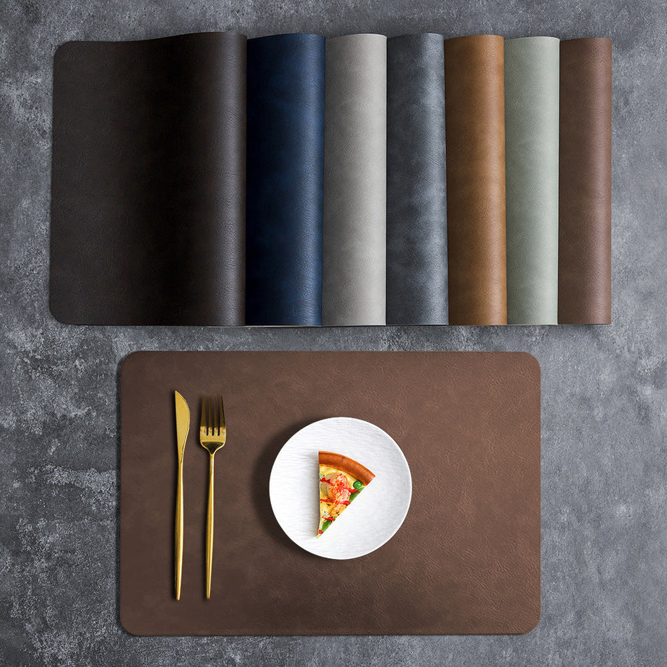 PVC Leather Waterproof Dining Placemat