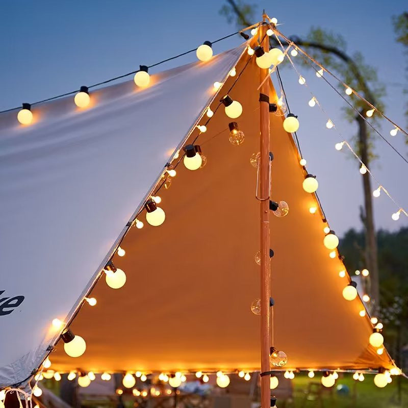 Solar Outdoor Camping Ball Light String Waterproof