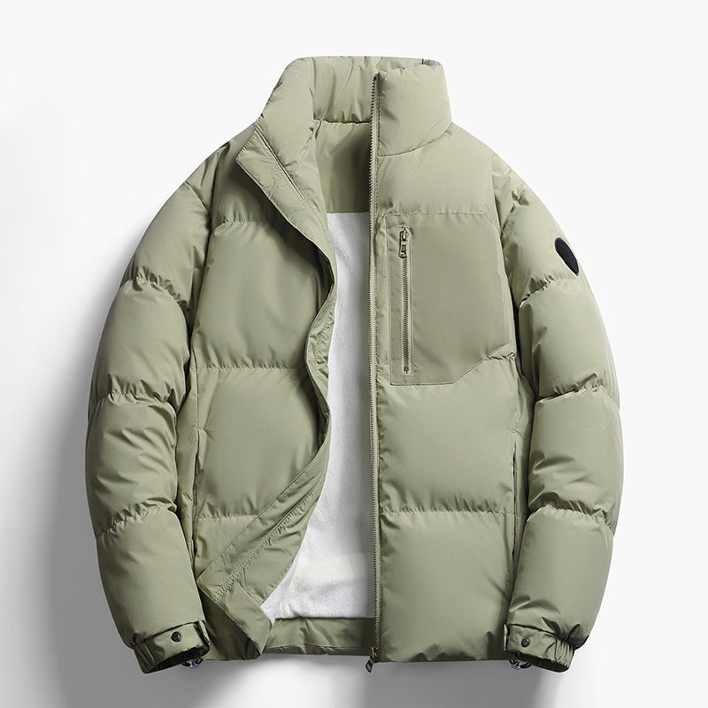 Men’s 2024 Thickened Cotton Fleece Winter Coat