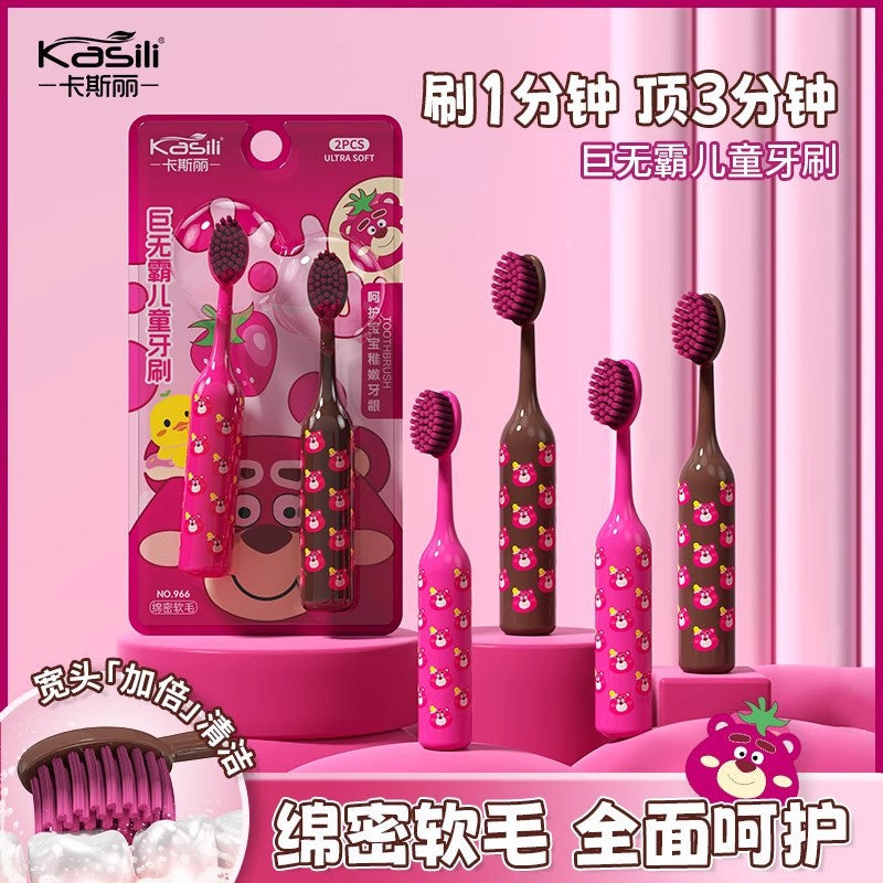 Casley Jumbo Children’s Toothbrush – Wide Head & Fun Printed