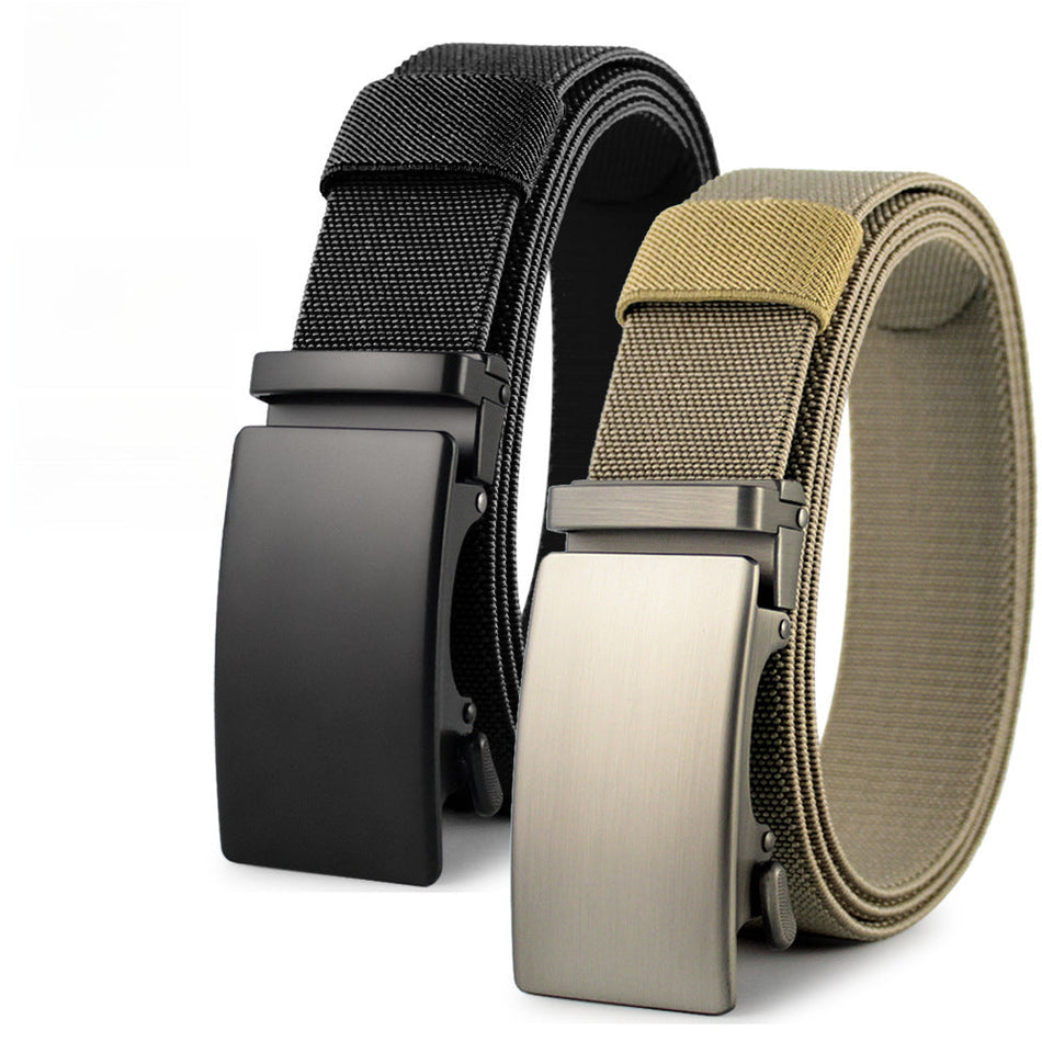 Men’s Elastic Sports Belt – Auto Buckle Golf Style