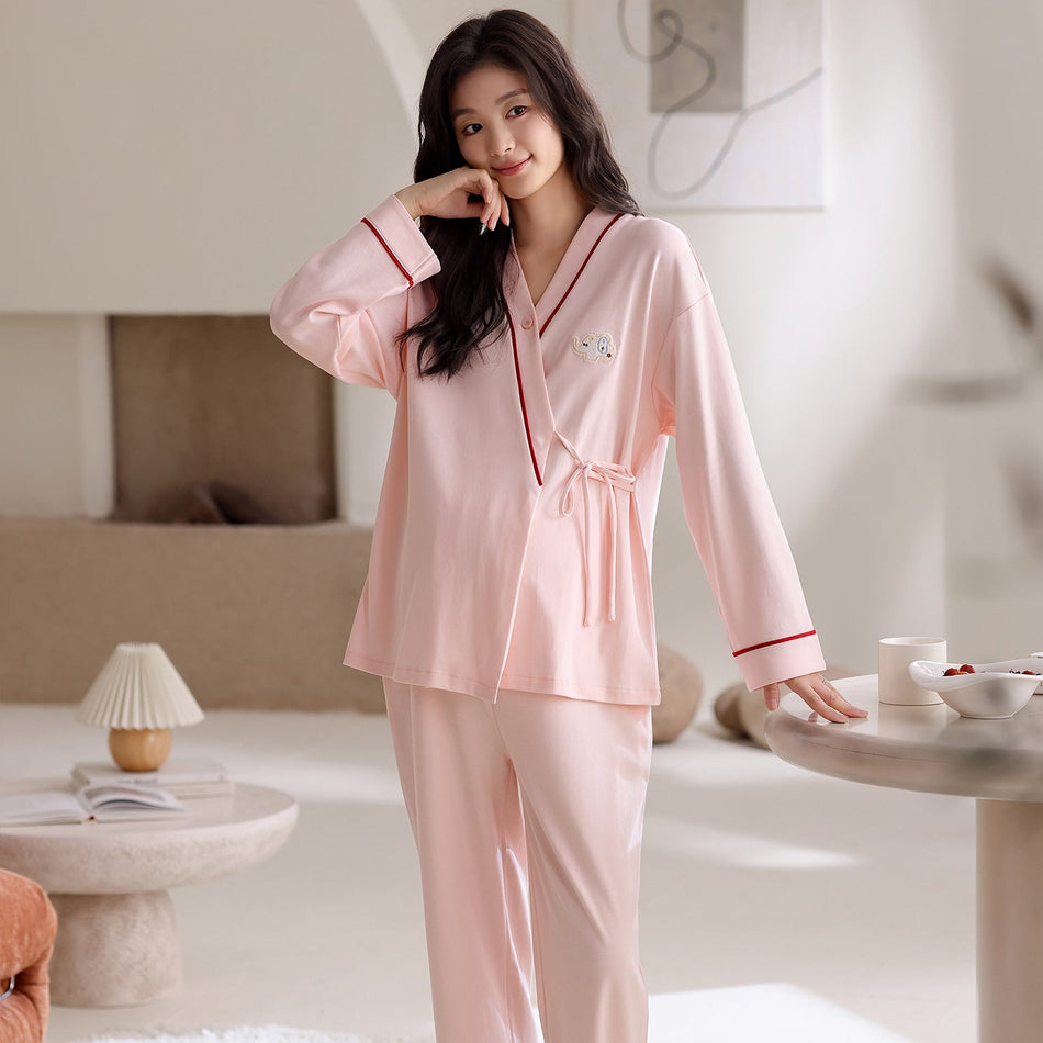 Pure Cotton Nursing Pajamas