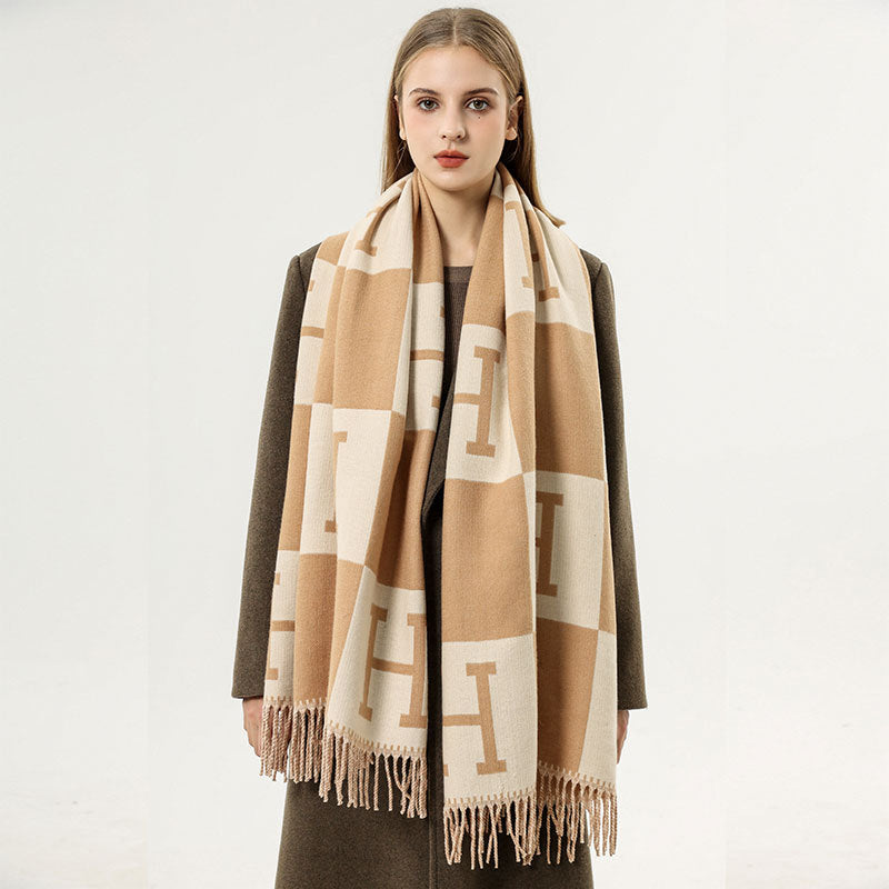Women’s Tassel Cashmere Scarf
