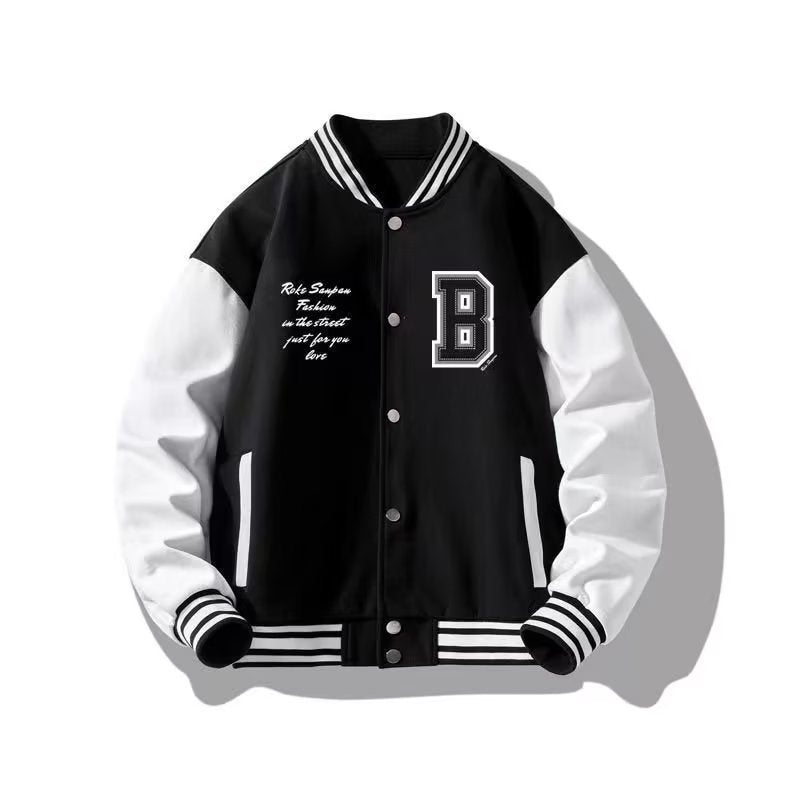STOCK-Men’s Spring & Autumn Jacket – Trendy American Baseball