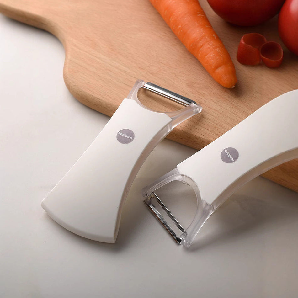 Dual-Purpose Fruit and Vegetable Peeler Kitchen Tool