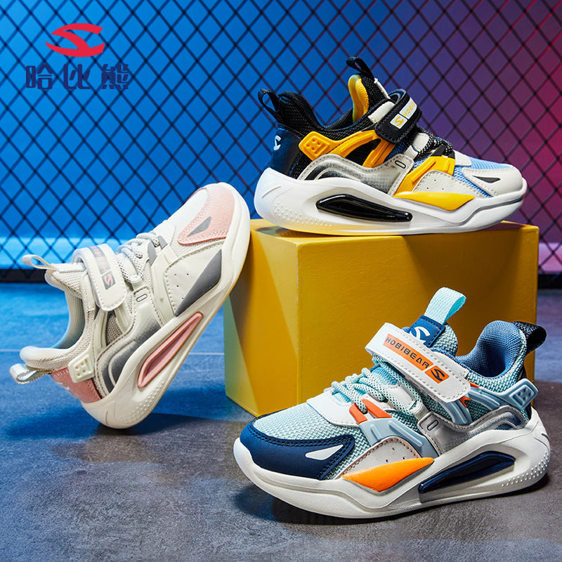 STOCK-Boys Trendy Sneakers 2025 Breathable Casual Shoes