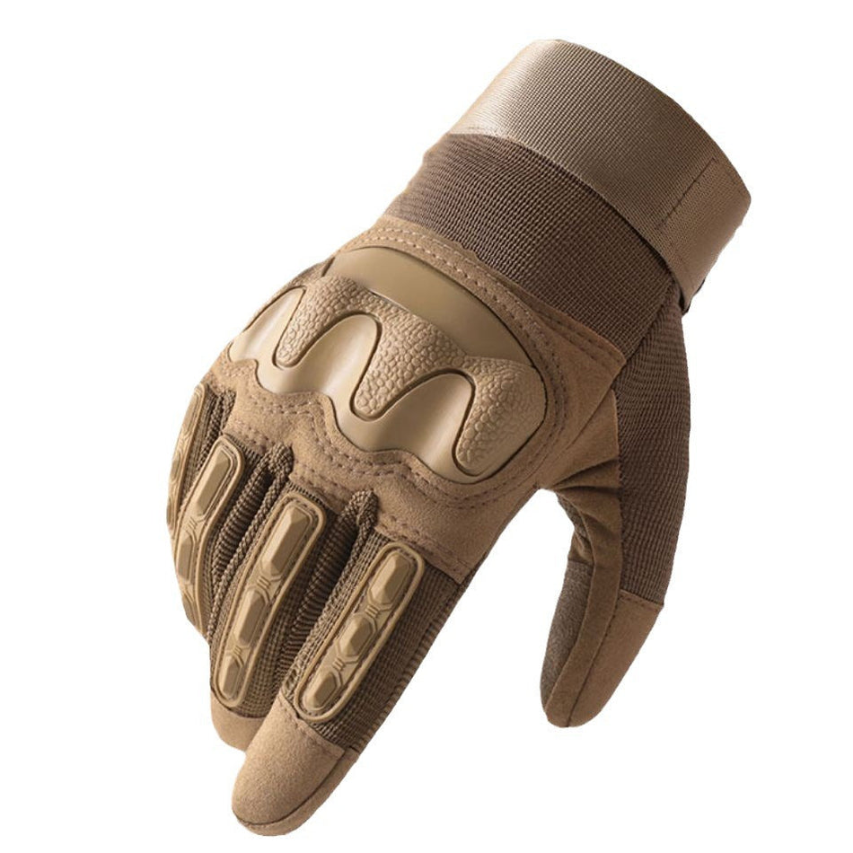 Men’s Tactical Full-Finger Gloves – Drop-Resistant, Anti-Cut Hard