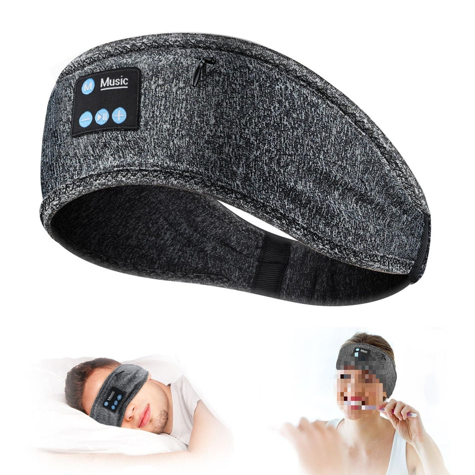 Wireless Bluetooth Sports Headband for Fitness & Sleep