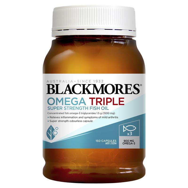 Blackmores Deep Sea Fish Oil – High Purity Omega-3 150 Capsules