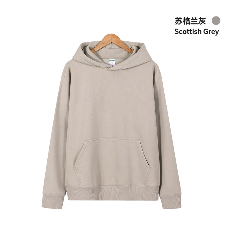 INSTOCK-Men’s Velvet Hooded Sweatshirt | Autumn Winter 430g
