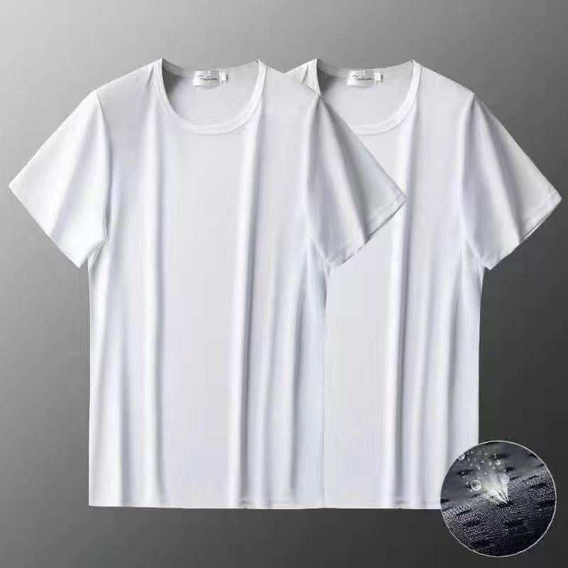 Breathable Polo-Style T-Shirt for Men – Solid Color, Summer