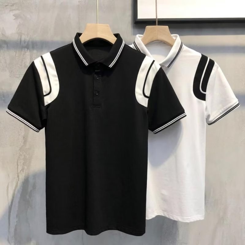 Japanese Harajuku Summer Polo T-Shirt– Trendy Cotton Short-Sleeve