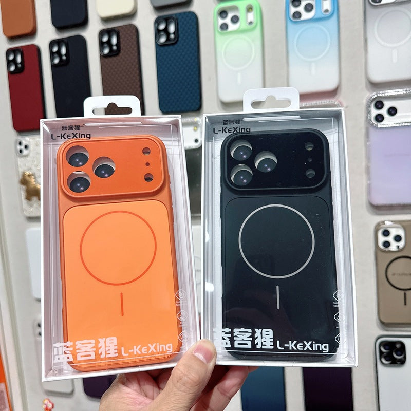 STOCK-iPhone 17 Pro Max Frosted Protective Case with Large Window