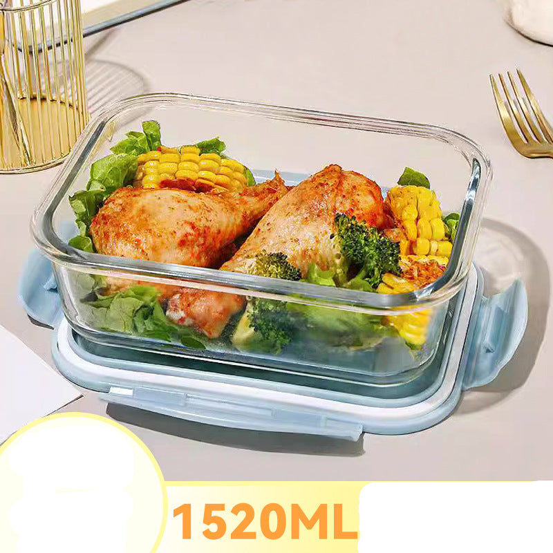 Microwave Glass Lunch Box with Lid