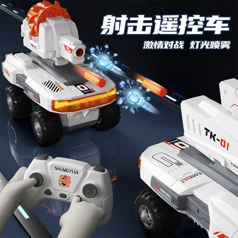 Tracer Water Bomb RC Off-Road Tank with Spray Lights