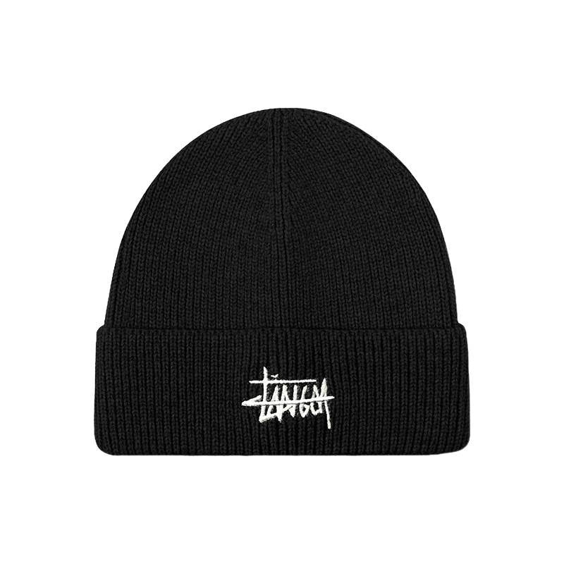 Unisex Large Head Wool Hat – Autumn/Winter Korean Knitted Beanie