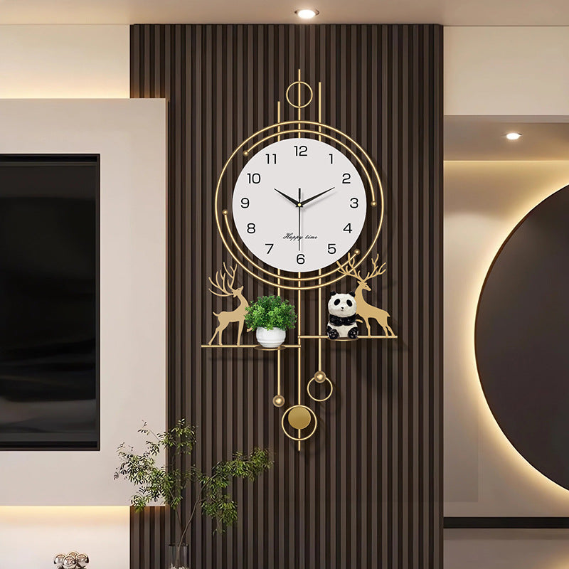 2025 High-End Silent Wall Clock for Living Room