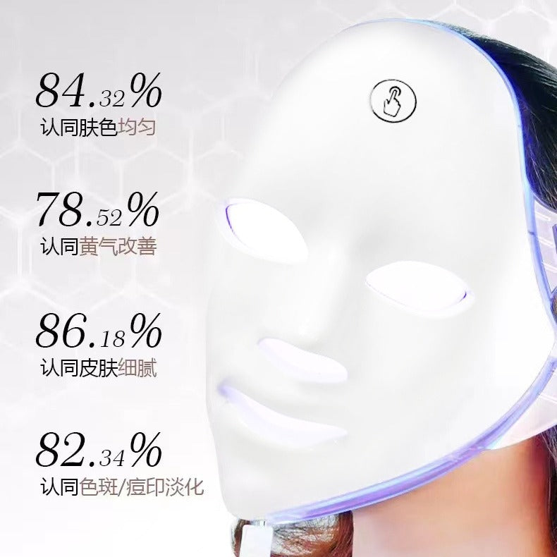Photon LED Skin Rejuvenation Mask – Red & Blue Light Therapy