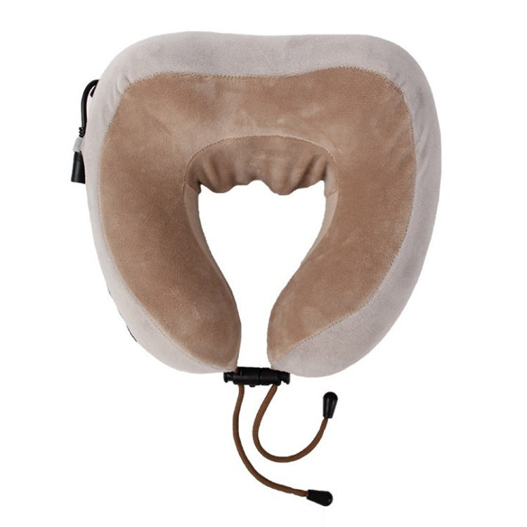 U-Shaped Electric Neck Massage Pillow for Car & Home