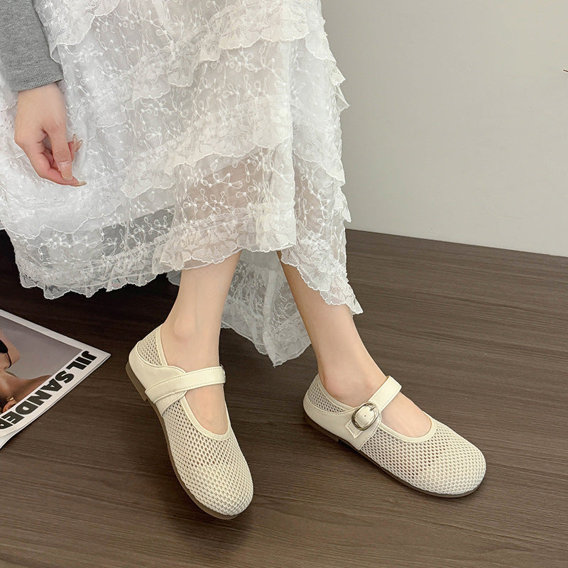 Soft Sole Buckle Sandals – Comfortable Women’s Shoes