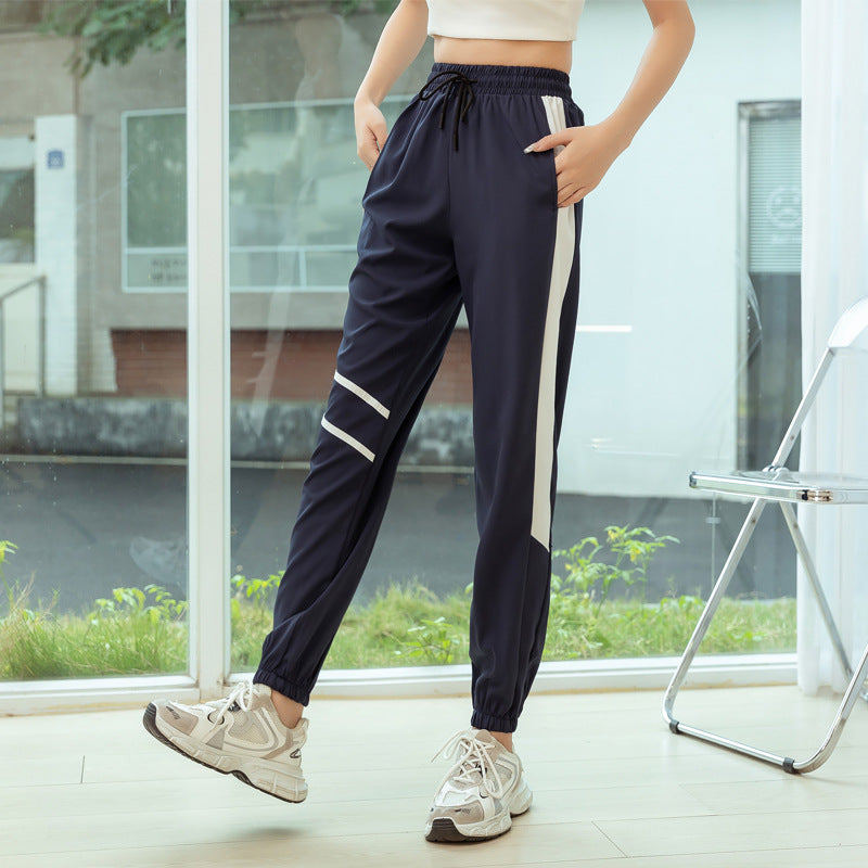 Women's High Waist Straight Leg Athletic Jogger Pants