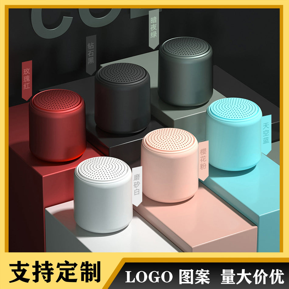 Macaron Mini Bluetooth Speaker Portable Desktop Bass