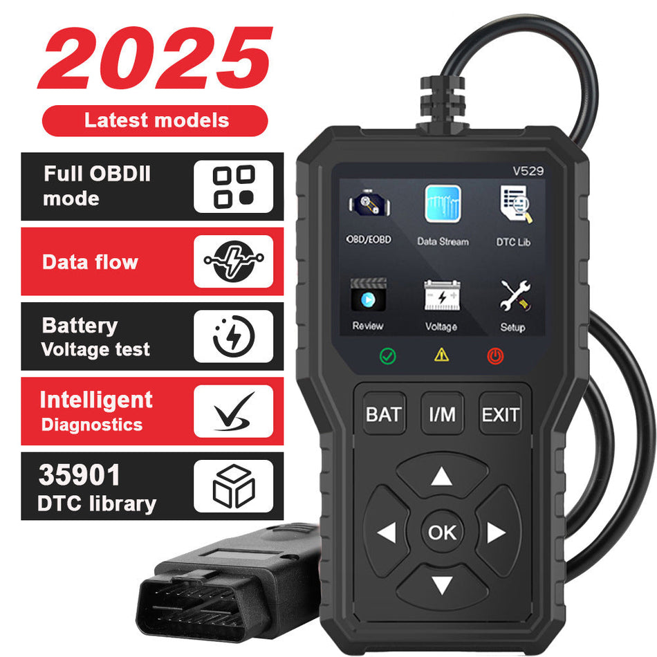 OBD2 Car Code Reader & Engine Fault Diagnostic Scanner