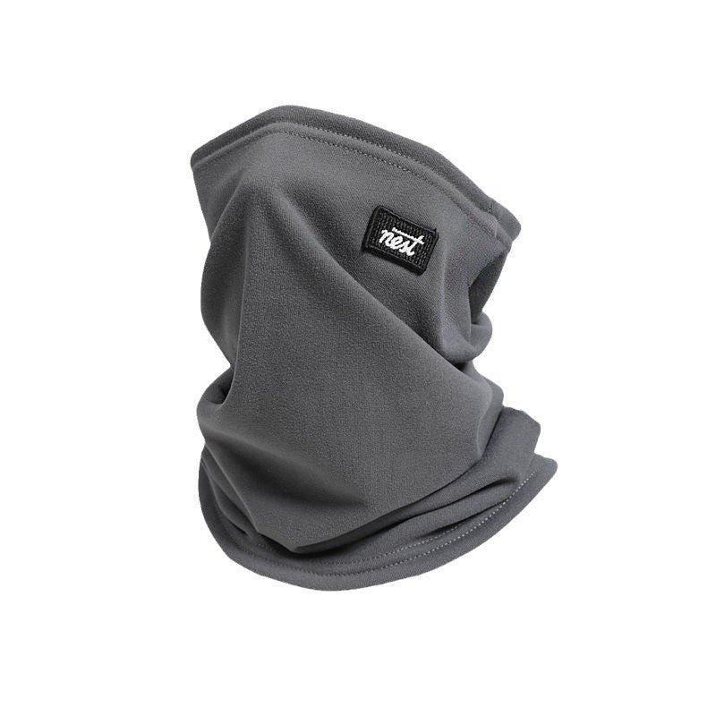 Unisex Autumn Winter Fleece-Lined Neck Gaiter