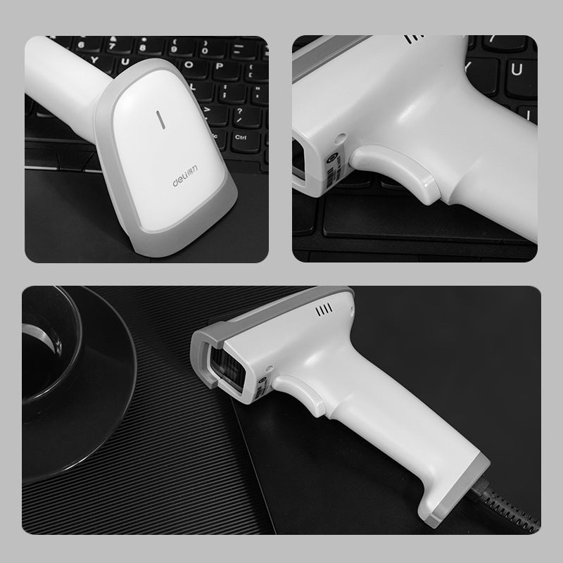 Deli 14880S Wired Barcode Scanner for Express Counters