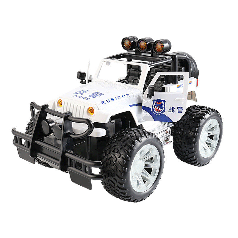 Extra Large RC Police Car Kidsren's Sound & Light Toy