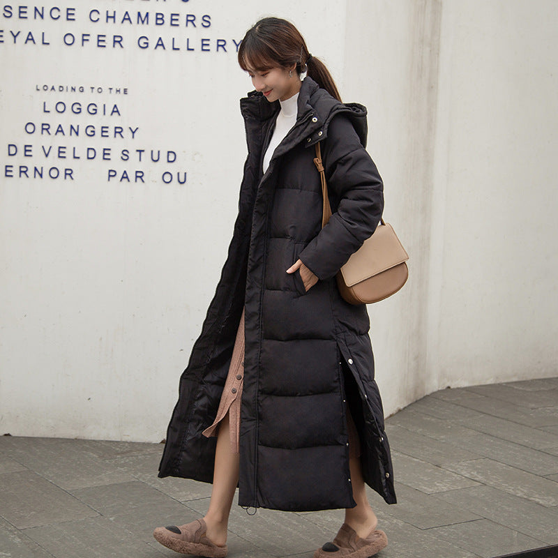 STOCK-Winter Women’s Extra Maxi Long Down Jacket – Warm & Stylish